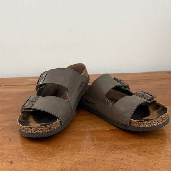 Birkenstock Brown Sandals Size 40 - Picture 1 of 13